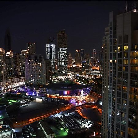 Downtown Apartments With Fountain And Burj Khalifa View Dubai Bagian luar foto