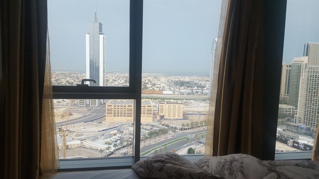 Downtown Apartments With Fountain And Burj Khalifa View Dubai Bagian luar foto